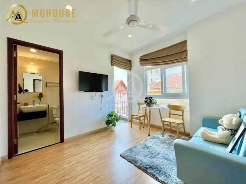 Cho thuê căn hộ 1pn cửu long gần sân bay tân sơn nhất full nội thất cao cấp - Ảnh 4