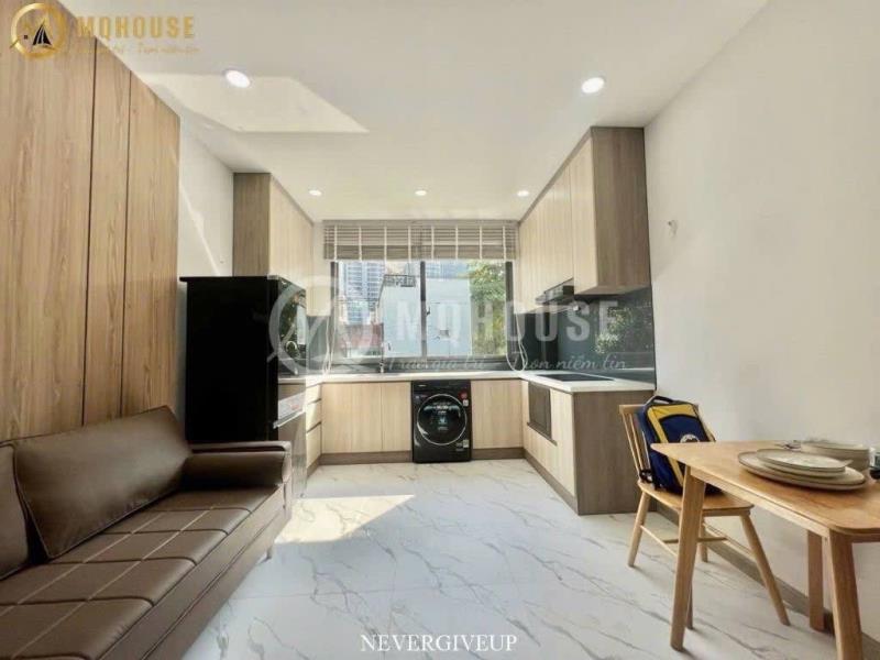 Căn hộ 1 phòng ngủ bình thạnh, full nội thất, cửa sổ lớn, máy giặt riêng, gần nguyễn hữu cảnh, q1, q2 - Ảnh 3