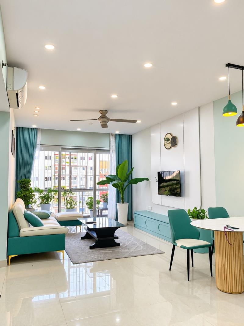 Cho thuê căn hộ cao cấp charmington la pointe, quận 10, dt: 50m² (1pn - 1wc), đầy đủ tiện ích