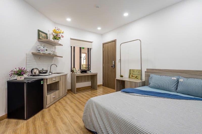 🏡 Cho thuê căn hộ có tivi, thang máy - full nội thất - gần hàng xanh - ngô tất tố - giáp q1 - bình thạnh