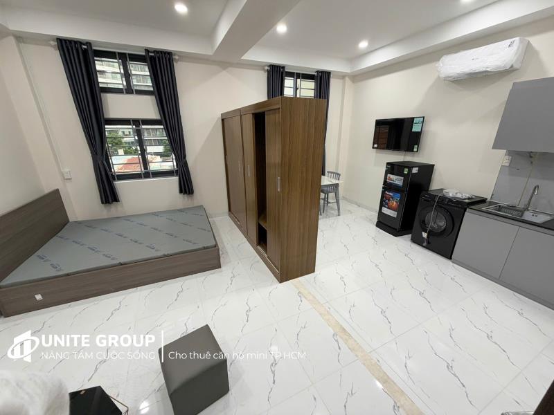 Căn hộ mới 100% full nội thất máy giặt riêng bình thạnh gần ngã tư hàng xanh tiện đi quận 1, 2 - Ảnh 3