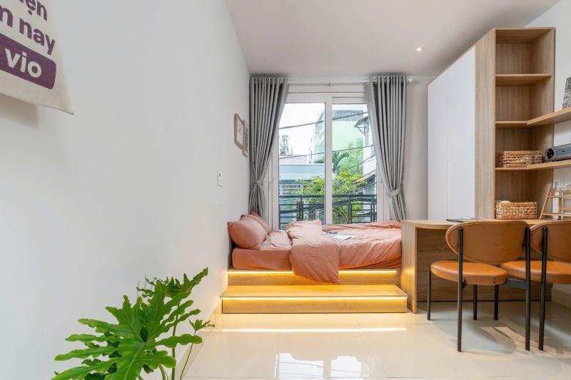 🍂Cho thuê căn hộ studio hiện đại ngay phố ẩm thực phan xích long giáp q1