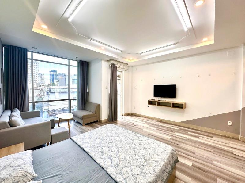 🏡 Căn hộ 1 phòng ngủ ban công máy giặt riêng - huỳnh mẫn đạt, bình thạnh gần quận 1, landmark 81 - Ảnh 4