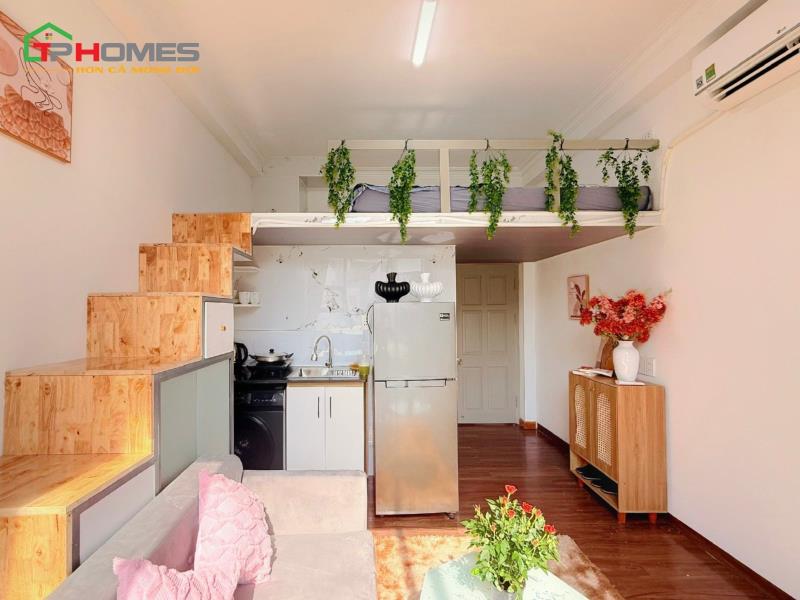 Cho thuê căn hộ gác duplex phan đình phùng, phú nhuận. giáp q1, q3