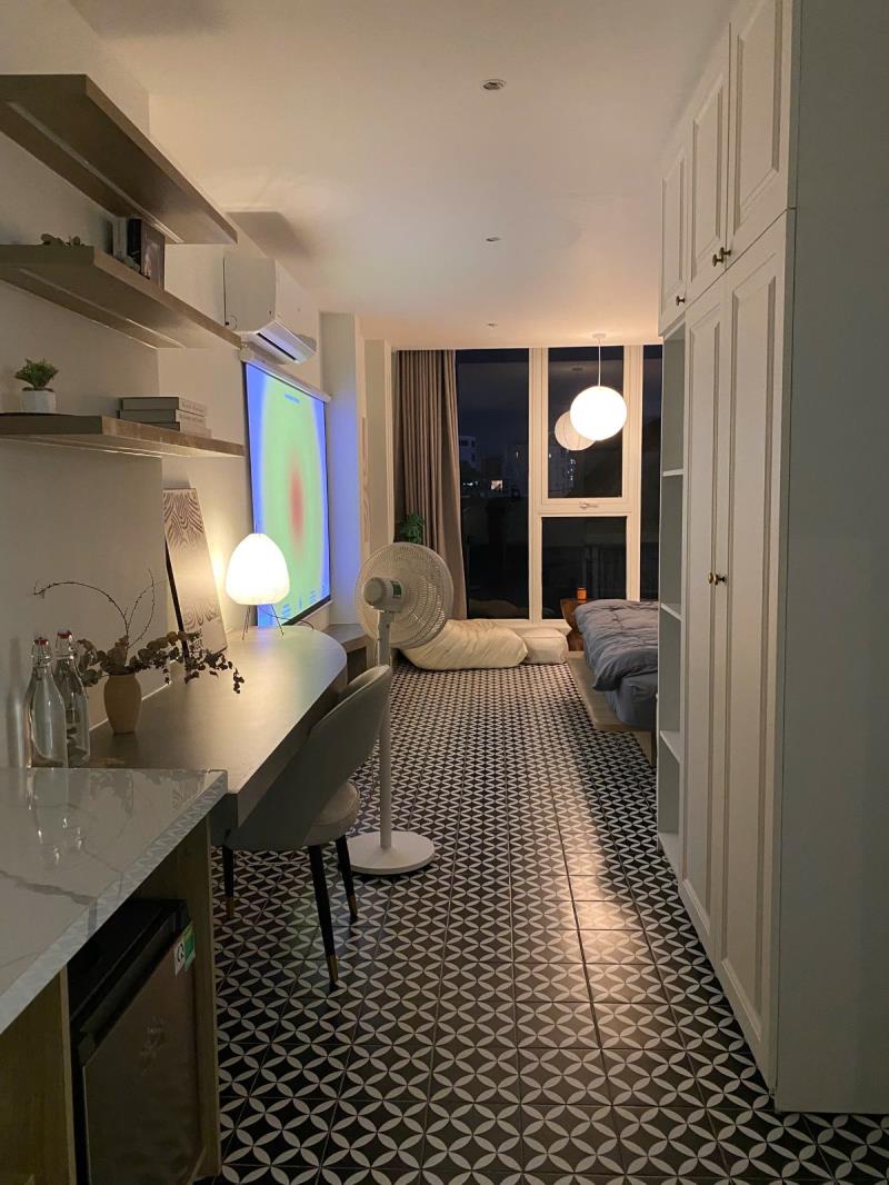 Căn hộ 1 pn -  studio siêu đẹp-50m2-full nội thất-gần cầu thị nghè 1