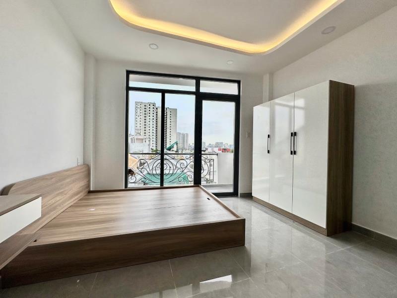 Cho thuê căn hộ ban công, thang máy-35m2-ngay nơ trang long,bình thạnh gần chợ bà chiểu, cầu bông,q1 - Ảnh 4
