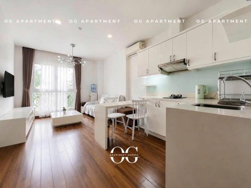 Cho thuê căn hộ 1 phòng ngủ rộng, ban công thoáng, view sông – trường sa, phú nhuận giáp quận 1 & quận 3