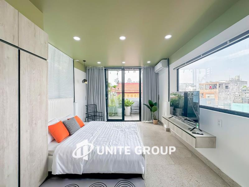 Căn hộ cao cấp 35m², thang máy, ban công, tách bếp tại nguyễn công hoan, phú nhuận, giáp bình thạnh, thuận tiện đi quận 1 & phan xích long