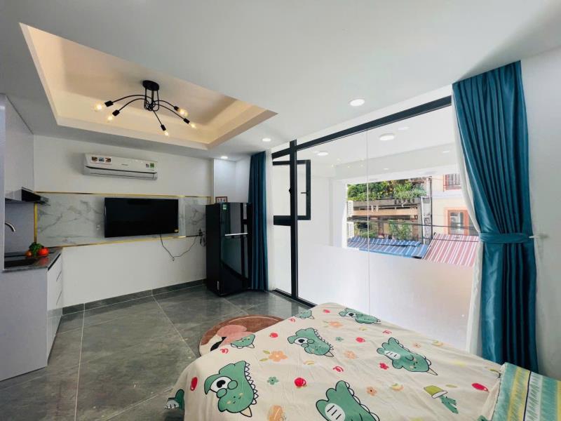Căn hộ cao cấp có cửa sổ lớn thoáng full nội thất đường điện biên phủ quận bình thạnh, sát q1
