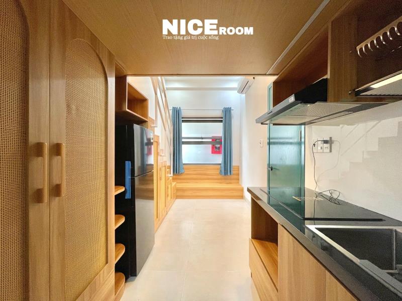 Cho thuê căn hộ mini gác, nhà thang máy, mới 100% khu gần cầu thủ thiêm, bình thạnh - Ảnh 3