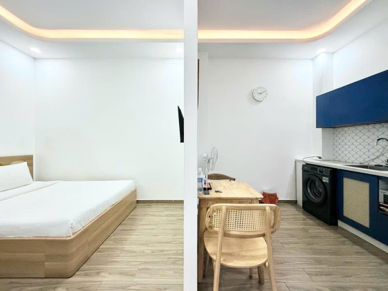 Cho thuê 1 phòng ngủ ban công full nội thất máy giặt riêng tại hồ văn huê, phú nhuận - Ảnh 3