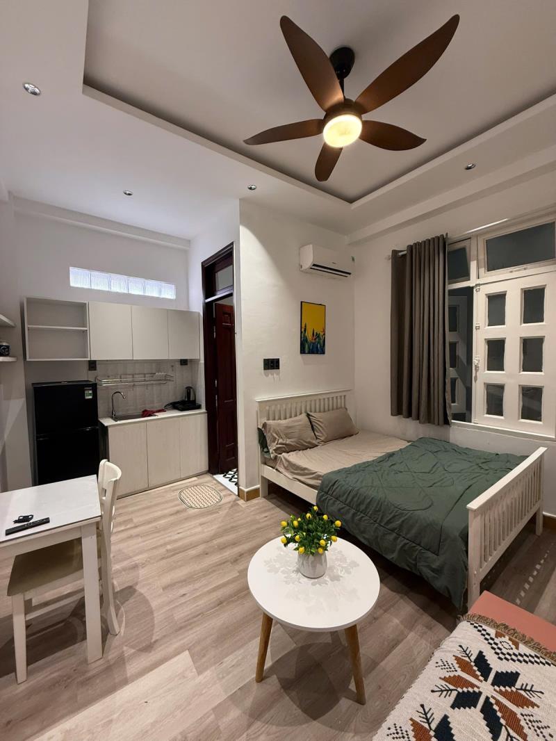 🏡 Căn hộ 1 phòng ngủ cửa sổ lớn, full nội thất - bà lê chân, quận 1 gần quận 3 chợ tân định  