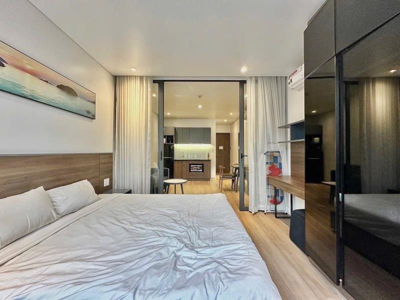 Cho thuê căn hộ 1pn full option, bancol, thang máy gần etown, lăng cha cả, khu k300, gat3  - Ảnh 4