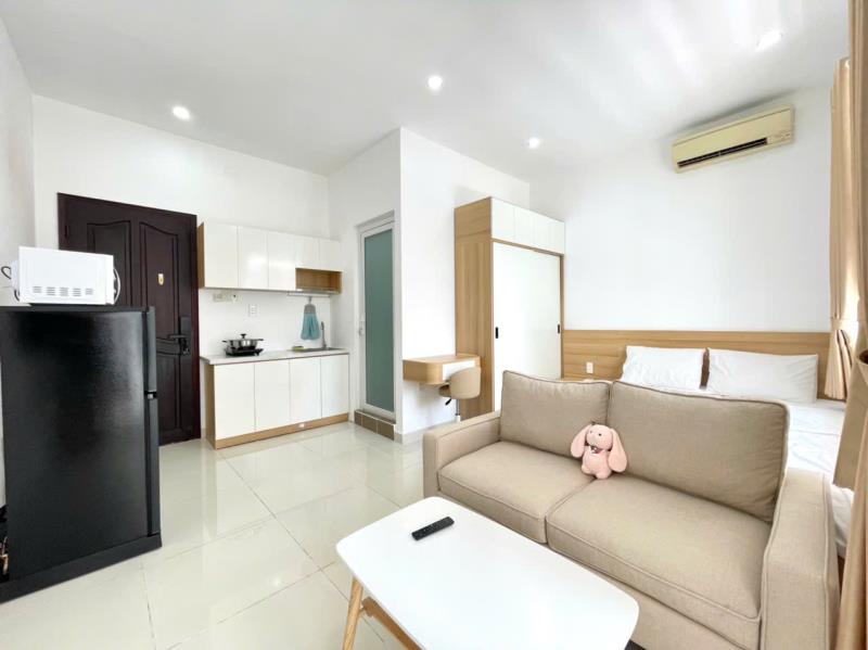 Cho thuê căn hộ 45m² ban công kính lớn, bàn đảo bếp, full nội thất mới 100% – phan đăng lưu, phú nhuận gần phan xích long, bình thạnh, quận 1 - Ảnh 3