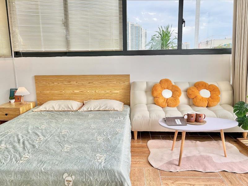 Penhouse ban công full nội thất siêu thoáng huỳnh tấn phát quận 7 - Ảnh 2