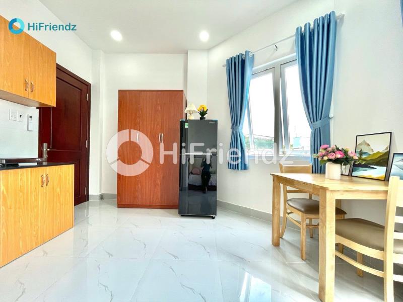 Cho thuê căn hộ bình thạnh, full nội thất, cửa sổ lớn, ban công, rộng rãi, thoáng mát, gần đinh bộ lĩnh, hàng xanh