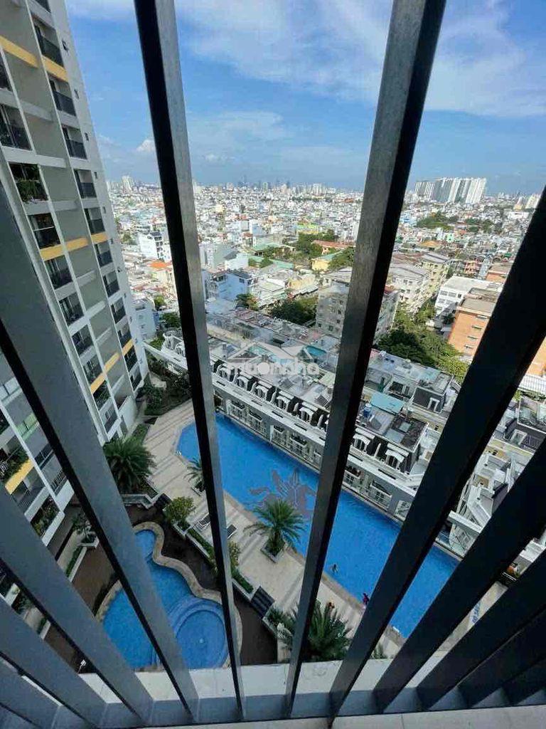 Cho thuê căn hộ the pegasuite full nội thất q8 2pn 75m2 view hồ bơi - Ảnh 3