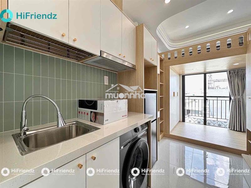Duplex 2 không gian ngủ gần vlu , iuh , nttu máy giặt riêng