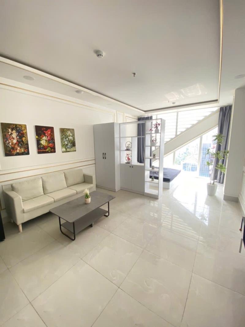Phòng 50m2 siêu rộng thoáng sẵn nội thất siêu vip, hồ bơi giáp quận 1- chu văn an, bình thạnh - Ảnh 2