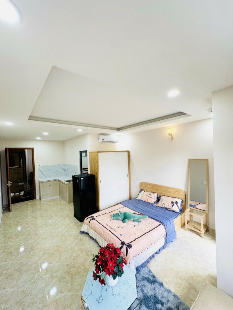 Căn hộ ban công trời full nội thất nơ trang long bình thạnh gần hàng xanh chợ bà chiểu quận 1 - Ảnh 2