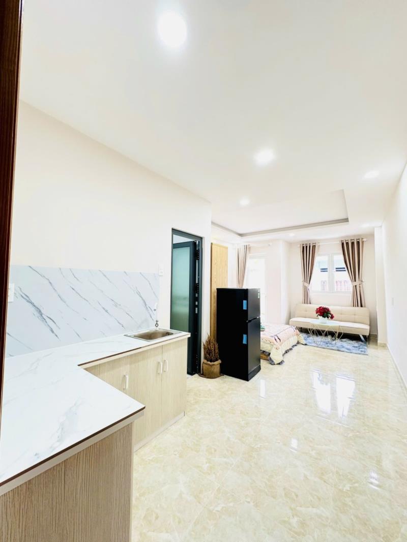Căn hộ ban công trời full nội thất nơ trang long bình thạnh gần hàng xanh chợ bà chiểu quận 1