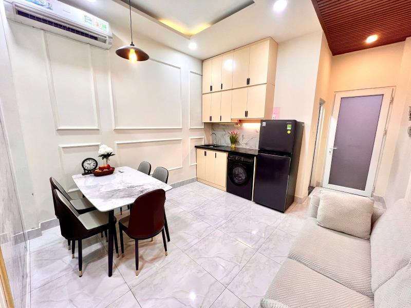 Cho thuê căn hộ 1 phòng ngủ full nội thất 50m2 - Ảnh 2