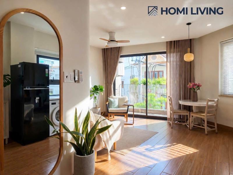 Căn hộ 1pn full nội thất cao cấp, ban công lớn hồ hảo hớn quận 1 gần bùi viện, chợ bến thành - Ảnh 3