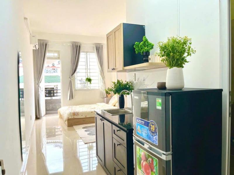 Cho thuê phòng ban công lớn, full nội thất – nơ trang long, bình thạnh gần chợ bà chiểu, hàng xanh, phan đăng lưu - Ảnh 2