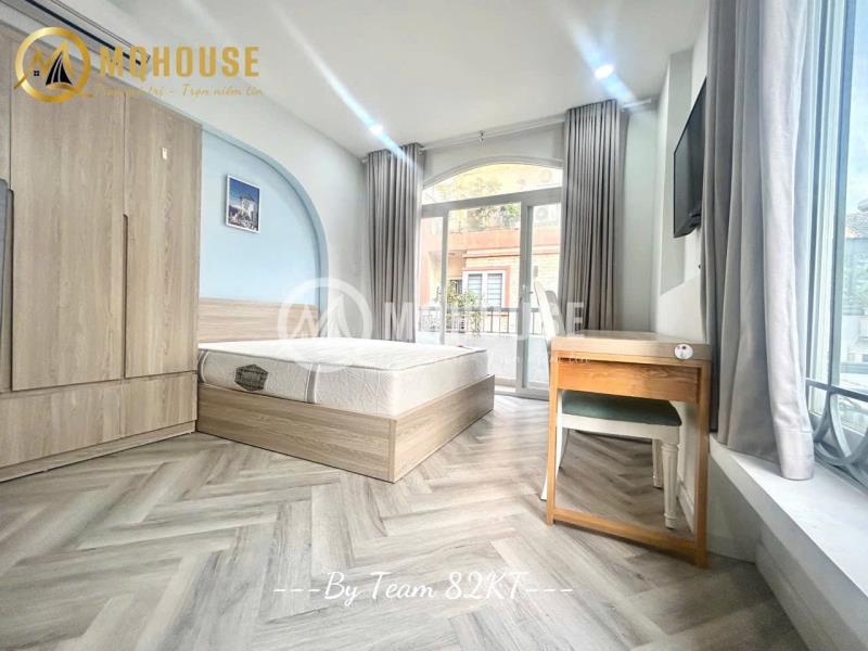 Cho thuê căn hộ phú nhuận, full nội thất, ban công, cửa sổ lớn, gần nguyễn văn trỗi, quận 1  - Ảnh 3