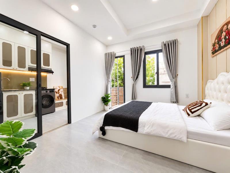 🔥 Căn hộ cho thuê có ban công 1pn tách bếp chỉ từ 1xx - gần hàng xanh - nguyễn xí - bình thạnh