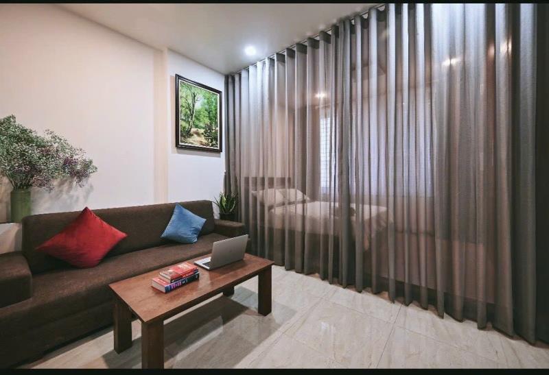 Căn hộ cao cấp 1pn/1pk/ban công rộng 60m2 ngay đối diện sân bay - cv hoàng văn thụ - cửu long - Ảnh 4