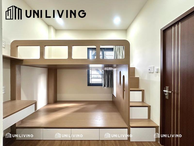 Cho thuê căn hộ 2 không gian ngủ mới 100% full nội thất siu ngon cửa sổ thoáng ngay cầu thị nghè