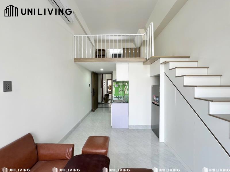 Cho thuê duplex ban công 30m2 đường chu văn an gần học viện cán bộ - Ảnh 3