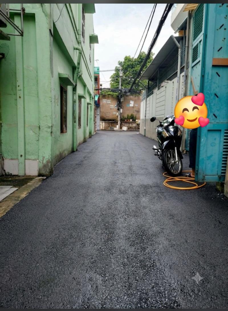 Bán nhà tên lửa 60m2 -3pn hẻm 6m chỉ 5ti1 sổ hồng riêng
