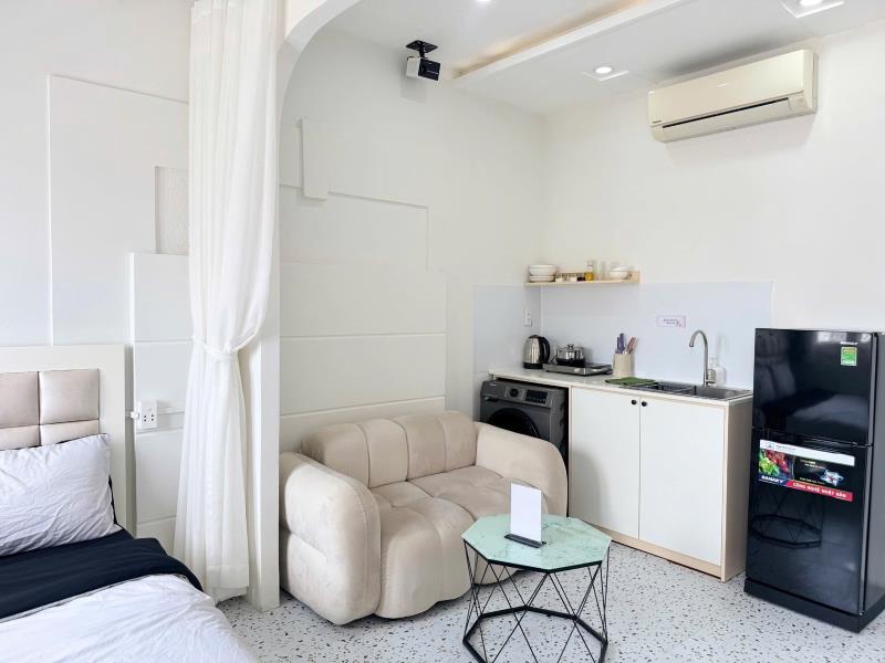 Cho thuê căn hộ có ban công, bếp riêng, vách ngắn nhà tắm 36m² bùi đình túy, bình thạnh gần chợ bà chiểu, cầu bông, quận 1,2,3 - Ảnh 4