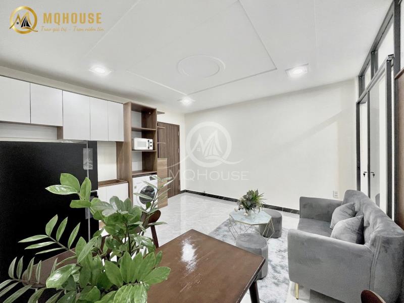 Cho thuê căn hộ 1pn cực rộng thoáng hiện đại ngay khu k300 - Ảnh 3