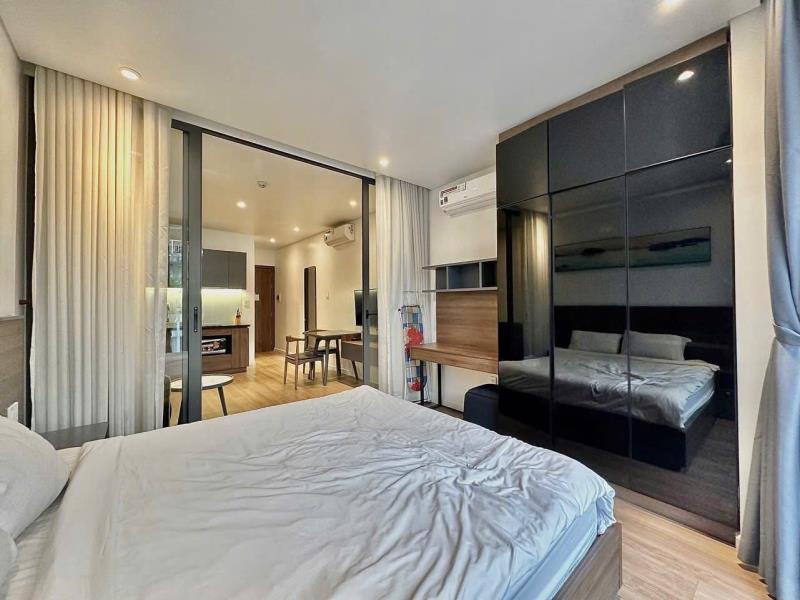 Hệ thống căn hộ cao cấp 1 phòng ngủ ban công tại hoàng việt  - Ảnh 3