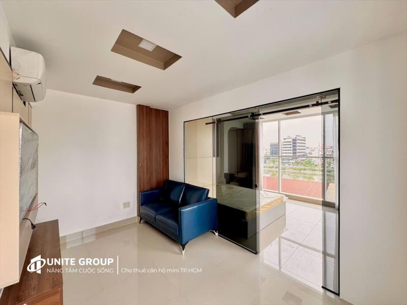 Cho thuê căn hộ studio tách bếp ban công rộng rãi 40m2 | nằm trên trục đường đào duy anh - nguyễn kiệm - hoàng minh giám - gần công viên gia định - phú nhuận - bình thạnh
