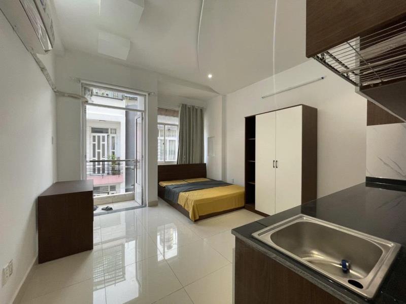 Cho thuê căn hộ rộng, ban công thoáng, máy giặt riêng – nơ trang long, bình thạnh gần chợ bà chiểu, giáp phú nhuận