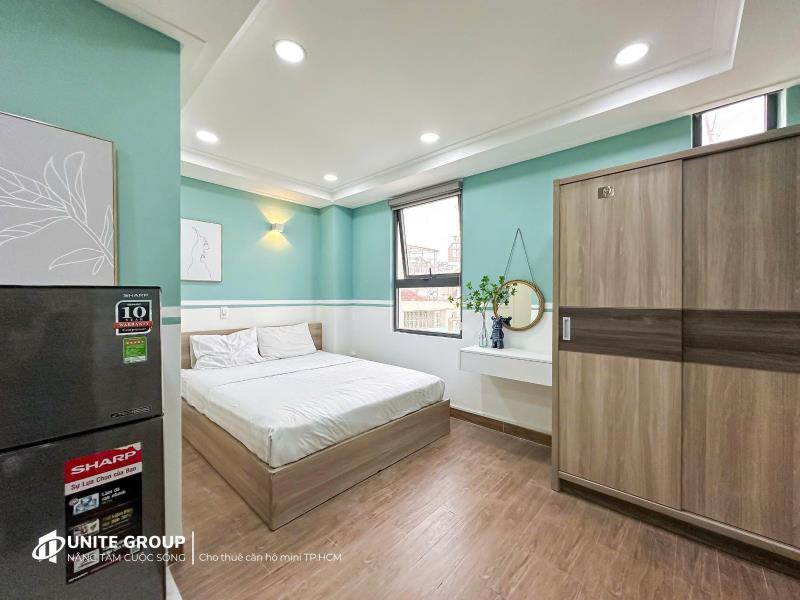 Căn hộ studio full nội thất cmt8 q - gần ga sài gòn, vincom 3/2