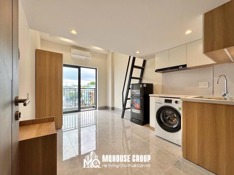 Cho thuê duplex cao cấp có ban công - full nội thất có máy giặt riêng | ngay tỉnh lộ 10 - bình tân