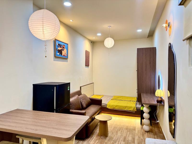 Căn hộ 1 phòng ngủ có máy giặt riêng hoàng hoa thám – bình thạnh | gần đh văn lang, đh hutech – trục phạm văn đồng, nơ trang long – giáp phú nhuận, gần quận 1