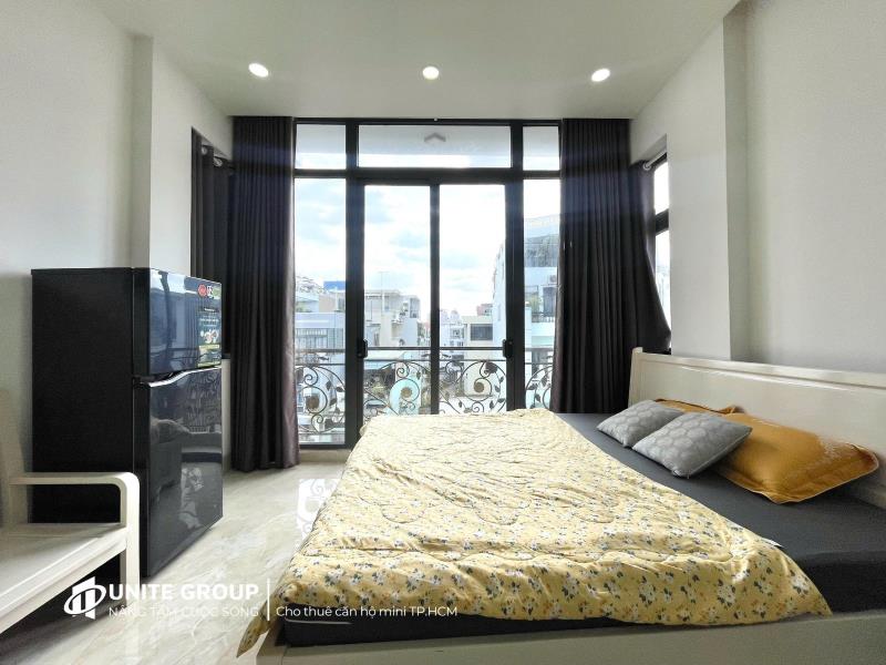 🧸Phòng studio ban công 35m² – phan đăng lưu, phú nhuận gần quận bình thạnh | full tiện nghi – thang máy | giá 7 triệu - Ảnh 2