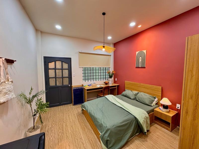 Cho thuê căn hộ 1pn thuận tiện đi lại, , tiện nghi, full nội thất