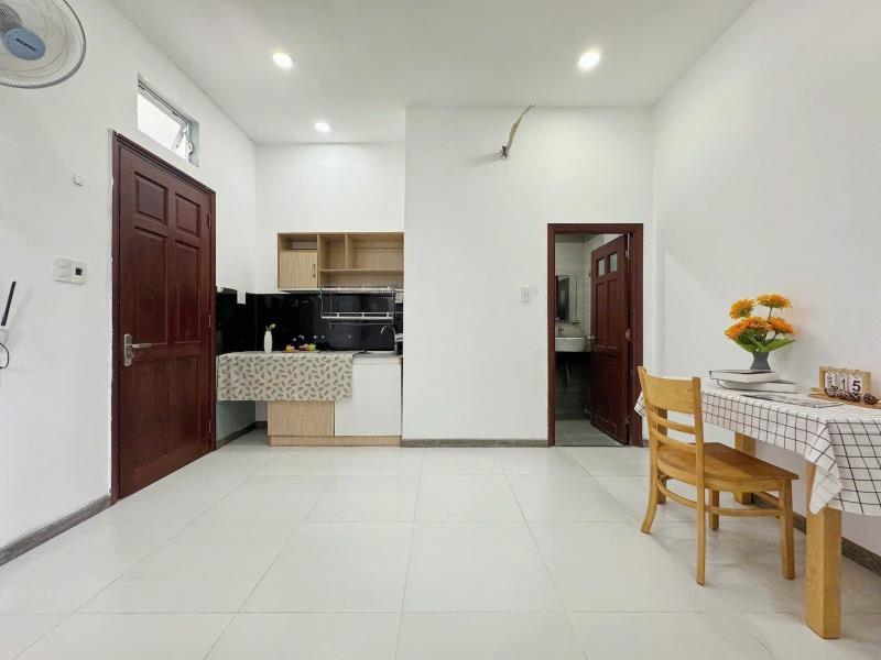 Cho thuê căn hộ studio tách bếp/ ban công riêng, 1pn, phòng trọ giá rẻ tân bình - gần đại học văn hiến - Ảnh 2