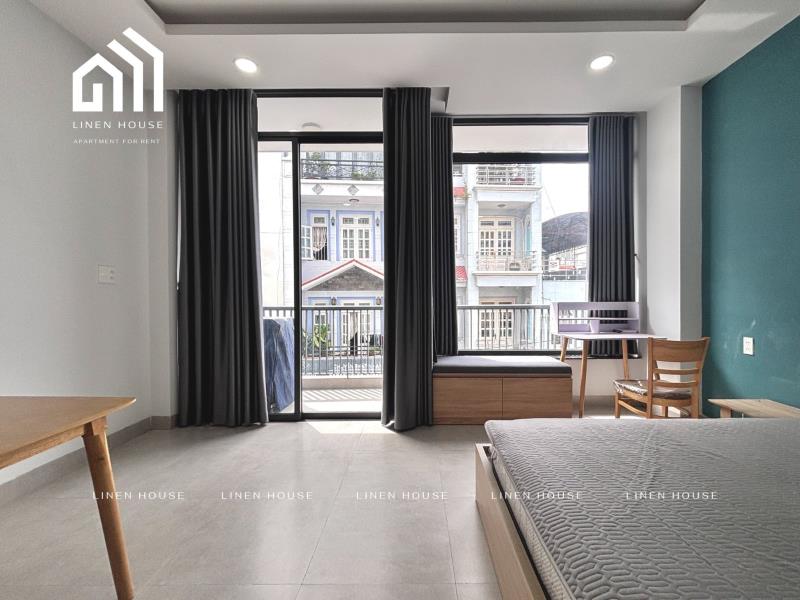 Cho thuê căn hộ studio tách bếp/ ban công riêng, 1pn, phòng trọ giá rẻ tân bình - gần đại học văn hiến - Ảnh 4