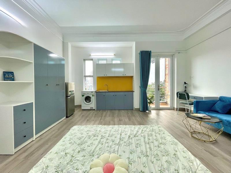 Cho thuê căn hộ bình thạnh – 40m² – ban công riêng – full nội thất – máy giặt riêng – gần hàng xanh - Ảnh 2