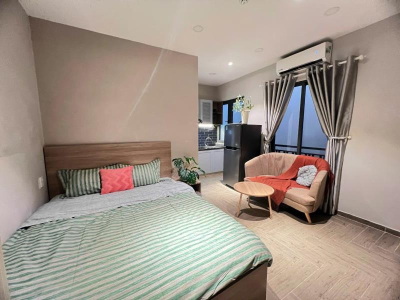 Cho thuê phòng full nội thất cực chill ở đường nơ trang long - Ảnh 3