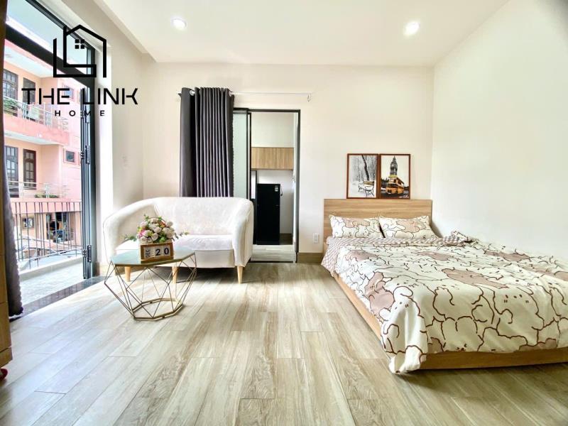 Cho thuê căn hộ mini full nội thất ban công tại ung văn khiêm gần q1, q2 - Ảnh 2