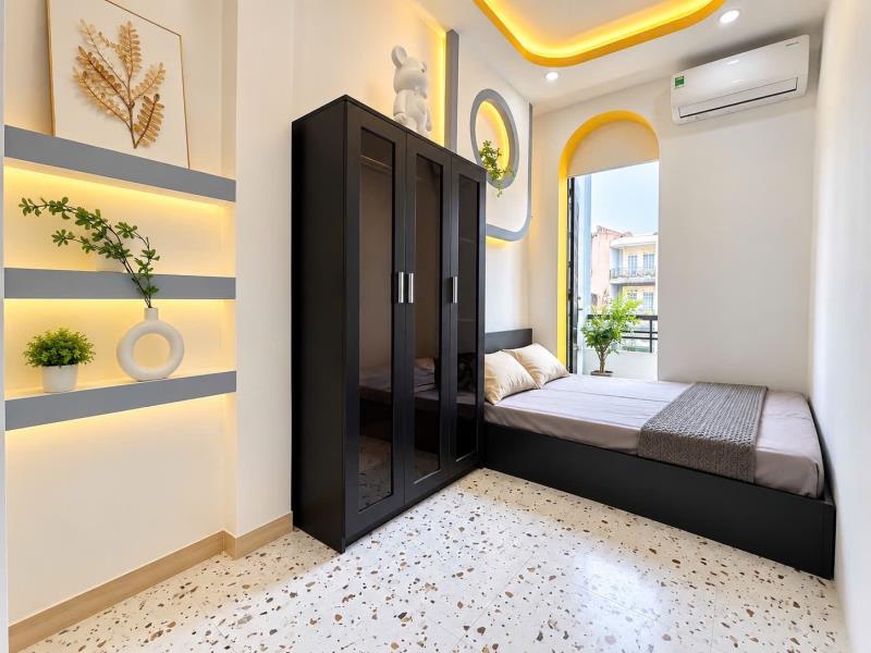Khai trương căn hộ 2pn full nội thất cao cấp, cửa sổ lớn thoáng trần hưng đạo quận 5 gần cầu nguyễn văn cừ, cầu chữ y - Ảnh 2